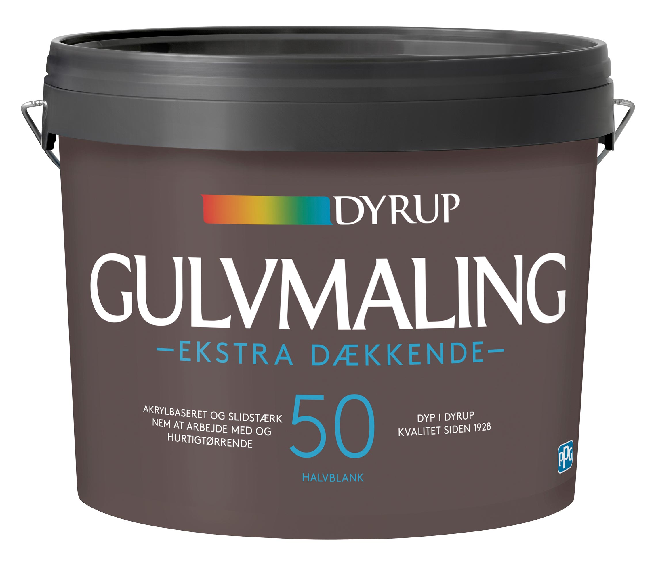 Dyrup Gulvmaling Ekstra Dækkende Vand 50