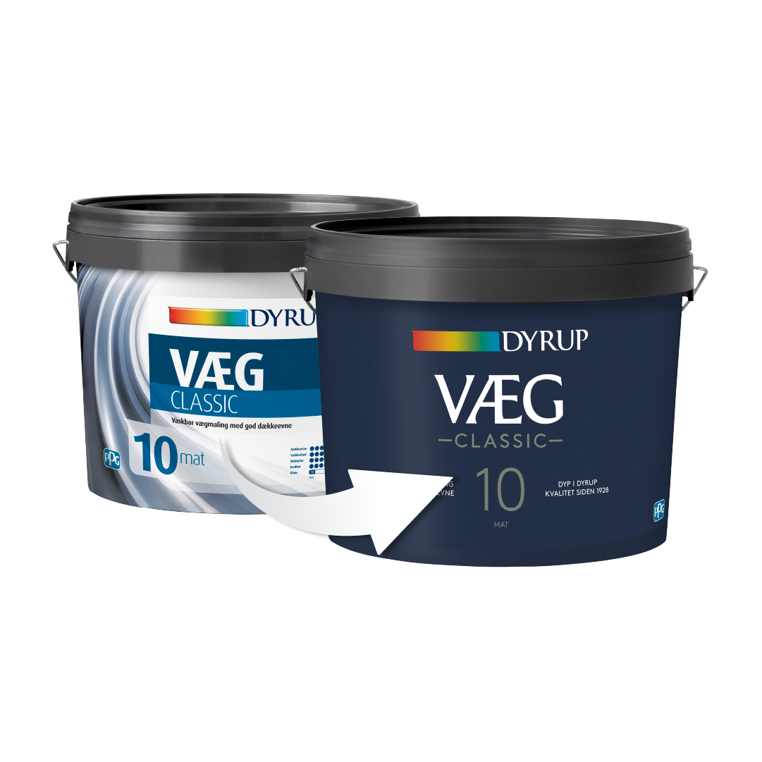 Dyrup Væg Mat & Vaskbar 5