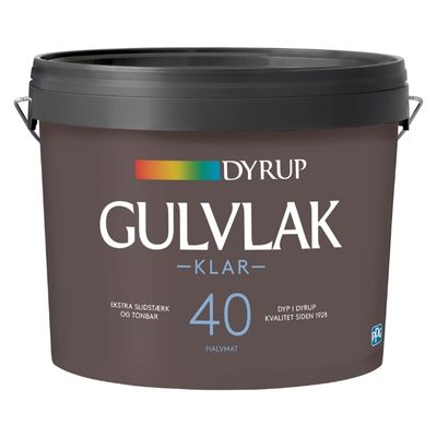 Dyrup Gulvlak Klar 40
